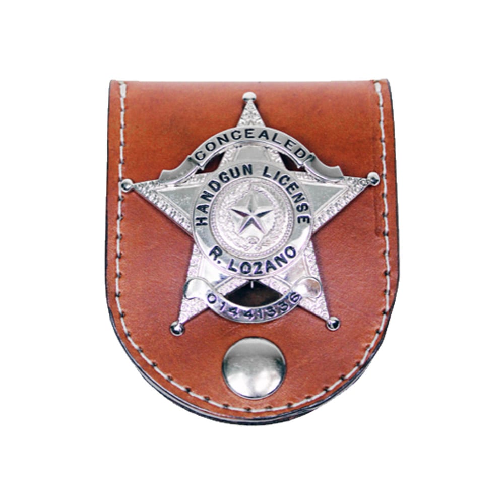 police badge holder for belt