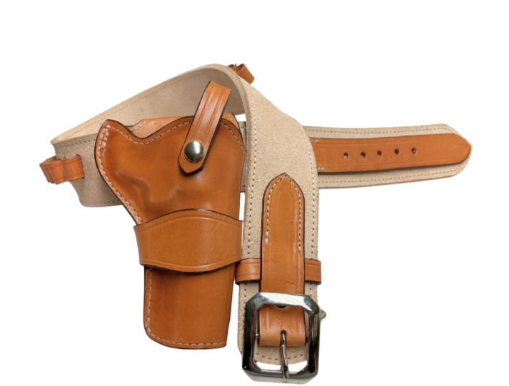 Leather Western Gun Belt - BH210 The Duke