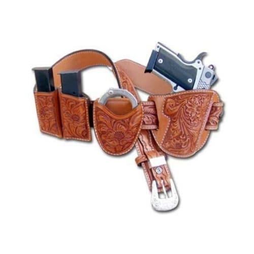 The Texas Ranger Gunbelt and Holster made in the USA