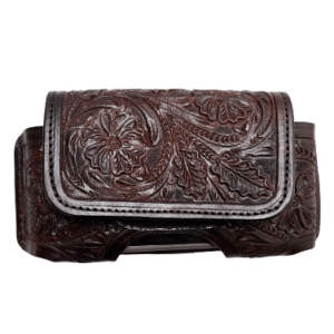 #13.H Leather Hand Carved Case for Every Smartphone Model