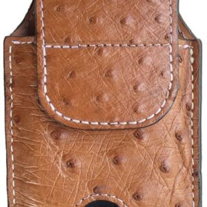 #1. Ostrich Leather SmartPhone Holster - for all models of iPhone and Android Samsung - BHSPO