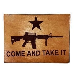 Come and Take It Engraving