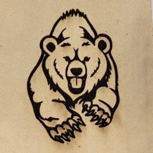 Bear Engraving -2