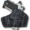 Black Alligator Exotic Leather Holster