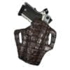 Brown Alligator Exotic Leather Holster