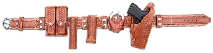 Leather Police Utility Belt | sumberdjajaperkasa.com