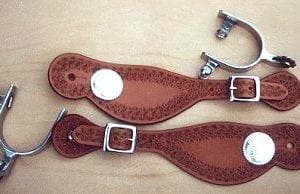Western Spur Straps - BH14