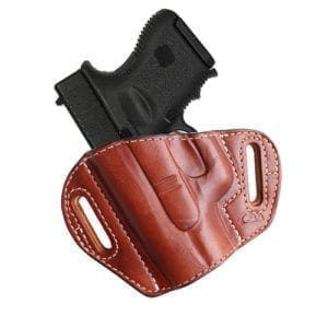 Leather Improved Belt Slide Holster - BH24P