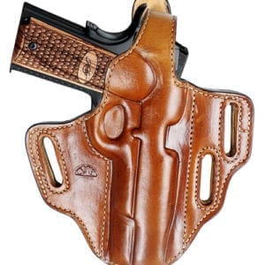 BH37 Three Slot Belt Slide Holster