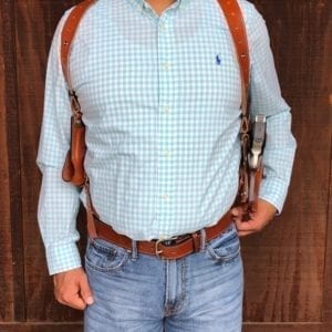 BH4D-TB VERTICAL Double Shoulder Rig with Thumb break full