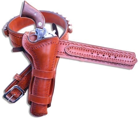 Exotic Ostrich Leather Gun Holster - BH49OE