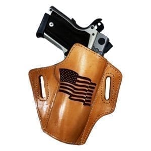 BH59 Gun Holster with American flag logo