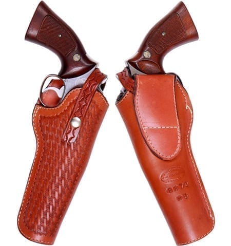 Revolver Leather Holster with Retention - BH70 The Sportsmen