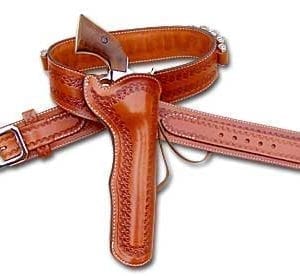 Custom Western Gun Belt - BH260 The Curly Bill
