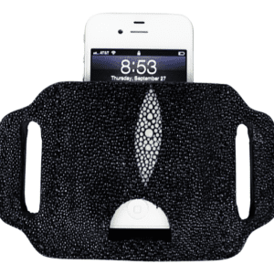  Black Stingray Skin Phone Holster for iPhone