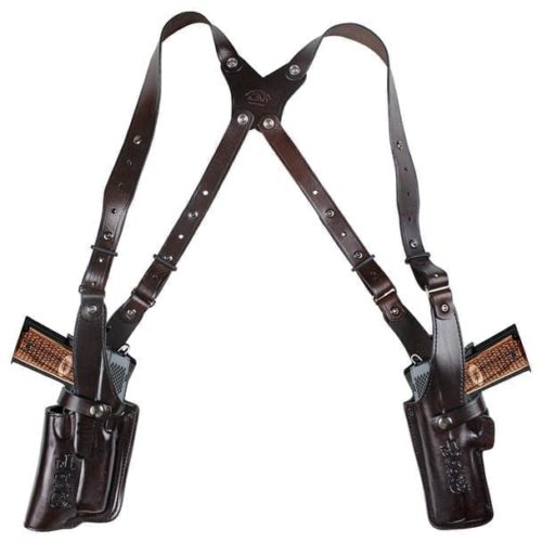 Double Gun Shoulder Rig, Military & Law Enforcement Shoulder Holster for light and laser system