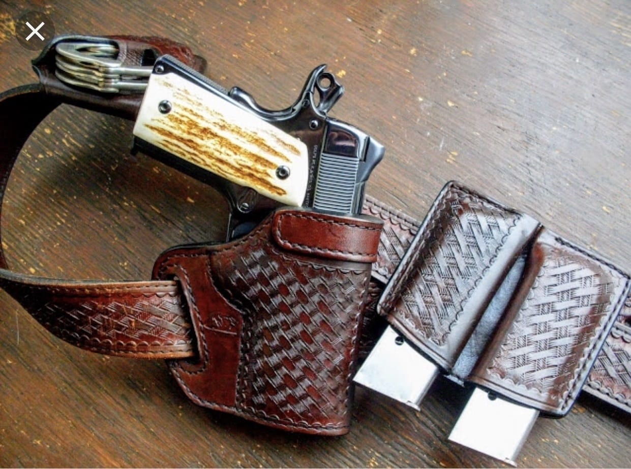 Custom Leather 1911 Holsters