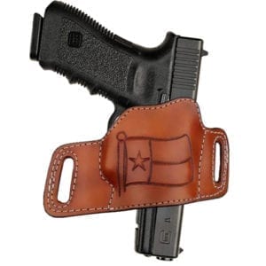 Texas Compact Gun Holster with Belt Slide - BHRP