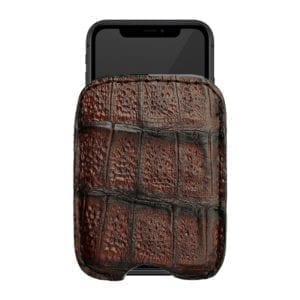 Crocodile Skin iPhone and Smartphone Wallet Case Front