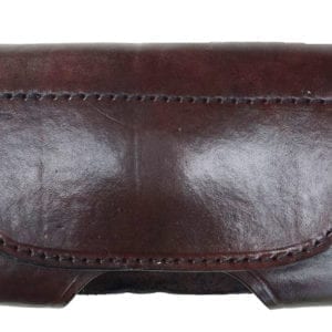 Double SmartPhone Leather Case front