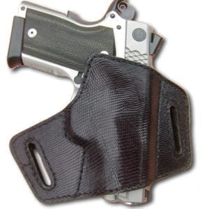 Premium Exotic Lizard Leather Gun Holster - BH-LE