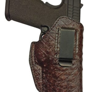 Exotic Ostrich Inside Waistband Gun Holster - BH710E