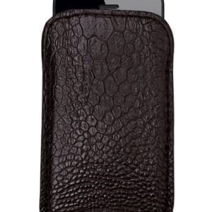 #16. Brown Alligator Skin Cellphone Case