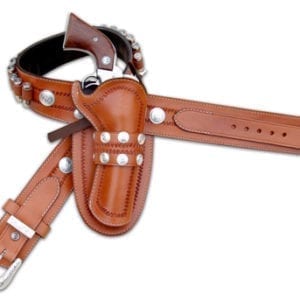 Western Hollywood Gun Belt Rig - BH555 The Laredo King