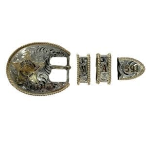 4-Piece Custom Buckle Set