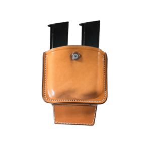 Double Magazine Carrier with Leather Paddle - BH62DP