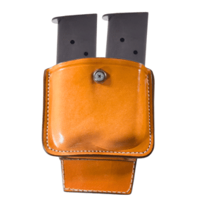 Double Magazine Carrier with Leather Paddle - BH62DP
