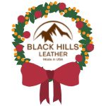 Black Hills Leather Logo - Christmas