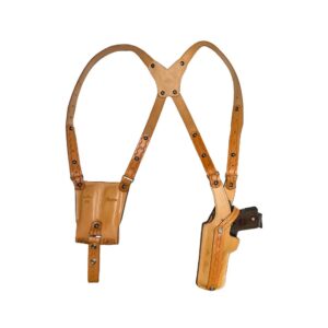 BH4DHC Vertical Double Shoulder Rig Hand Carved Back