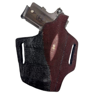 Exotic Stingray & Alligator Hybrid Leather Holster - BH-HYB