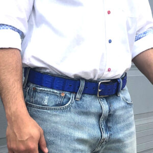 BH-BAB-Blue-Alligator-Belt-7