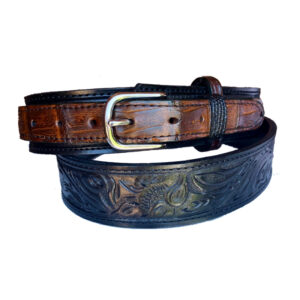 BH-HCA-Black-Hand-Carved-Leather-and-Brown-Alligator