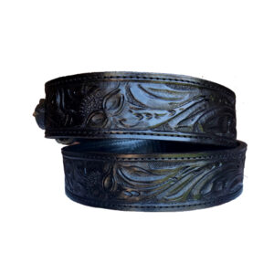 BH-HCA-Black-Hand-Carved-Leather-and-Brown-Alligator-Back