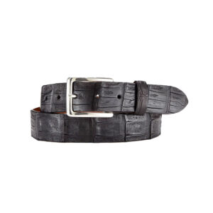 Exotic-Skin-Black-Crocodile-Belt-RL