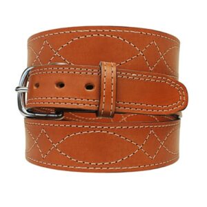rl27-fancy-stitch-gun-belt-russet-front