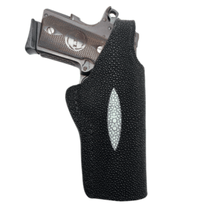Black Stingray Exotic Leather Holster - RL244