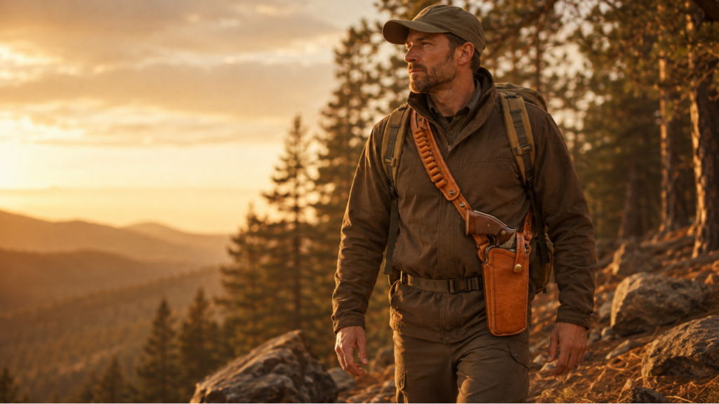 Experienced-Adult-Hunter-Wearing-a-Hunting-Rig