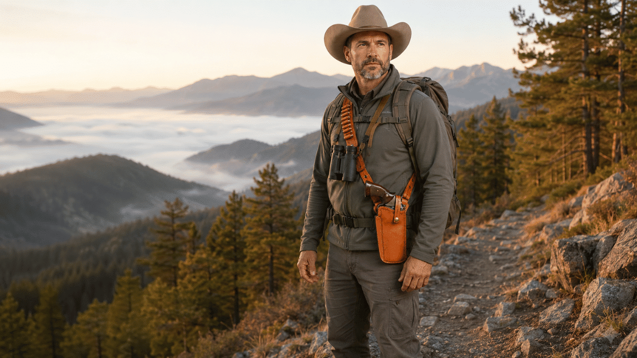 Hunter-Using-a-Hunting-Rig-in-Mountain-Terrain
